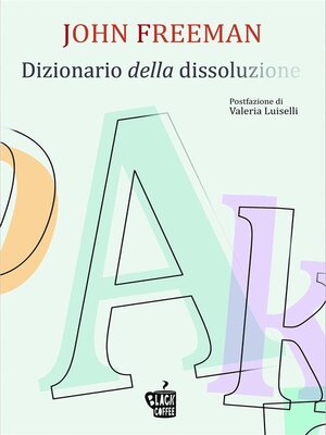 cover image of Dizionario della dissoluzione
